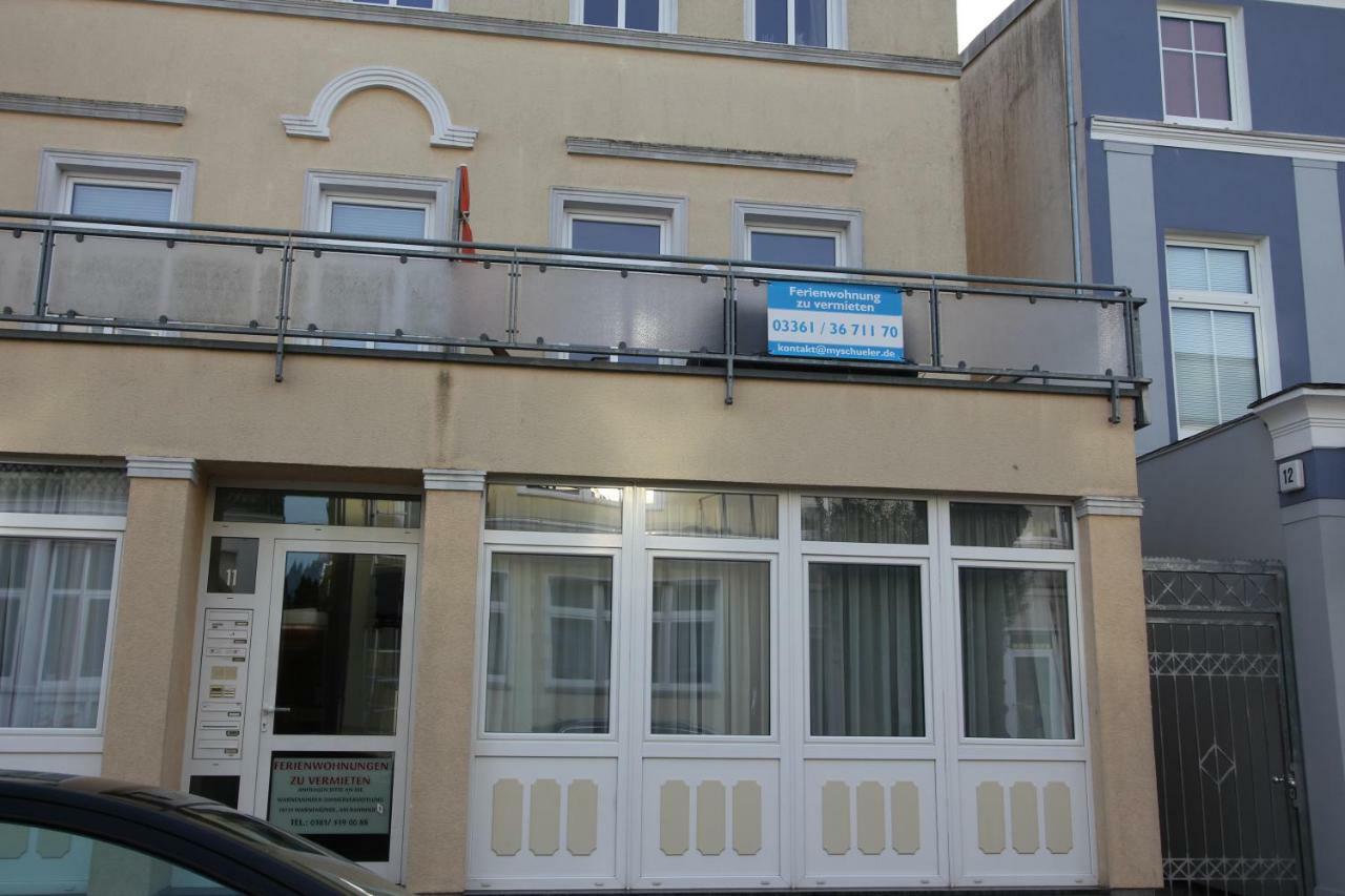 Ferienwohnung In Warnemuende, Friedrich-Franz-Strasse 11 Rostock Exterior photo